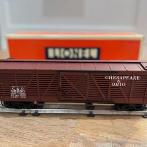 Lionel #6-51402 Chesapice and Ohio Stock Car | O Messuhr | Neu in Box