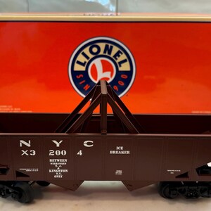 ハンドメイド Vintage Lionel New York Central Ice Breaker Tunnel Car 6