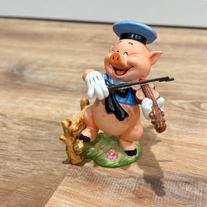 Three Little Pigs Figurines - Etsy