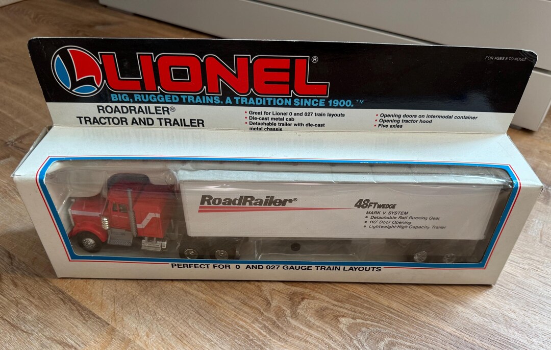 Lionel 6-12833 Kenworth Roadrailer Tractor Trailer O Gauge NIB Train - Etsy