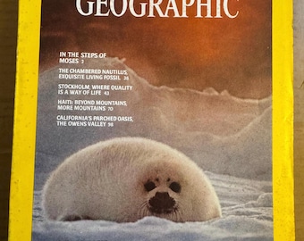 Vintage National Geographic Magazine z 1976 r., styczeń-grudzień 1976 r. – zakup indywidualny