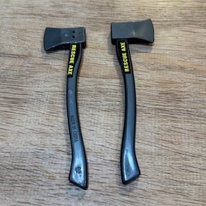 Vintage GI Joe Rescue Axe- 2 G.I. Joe Toy  Rescue Axe Accessories for 12” G.I. Joe Action Figures- Good Condition