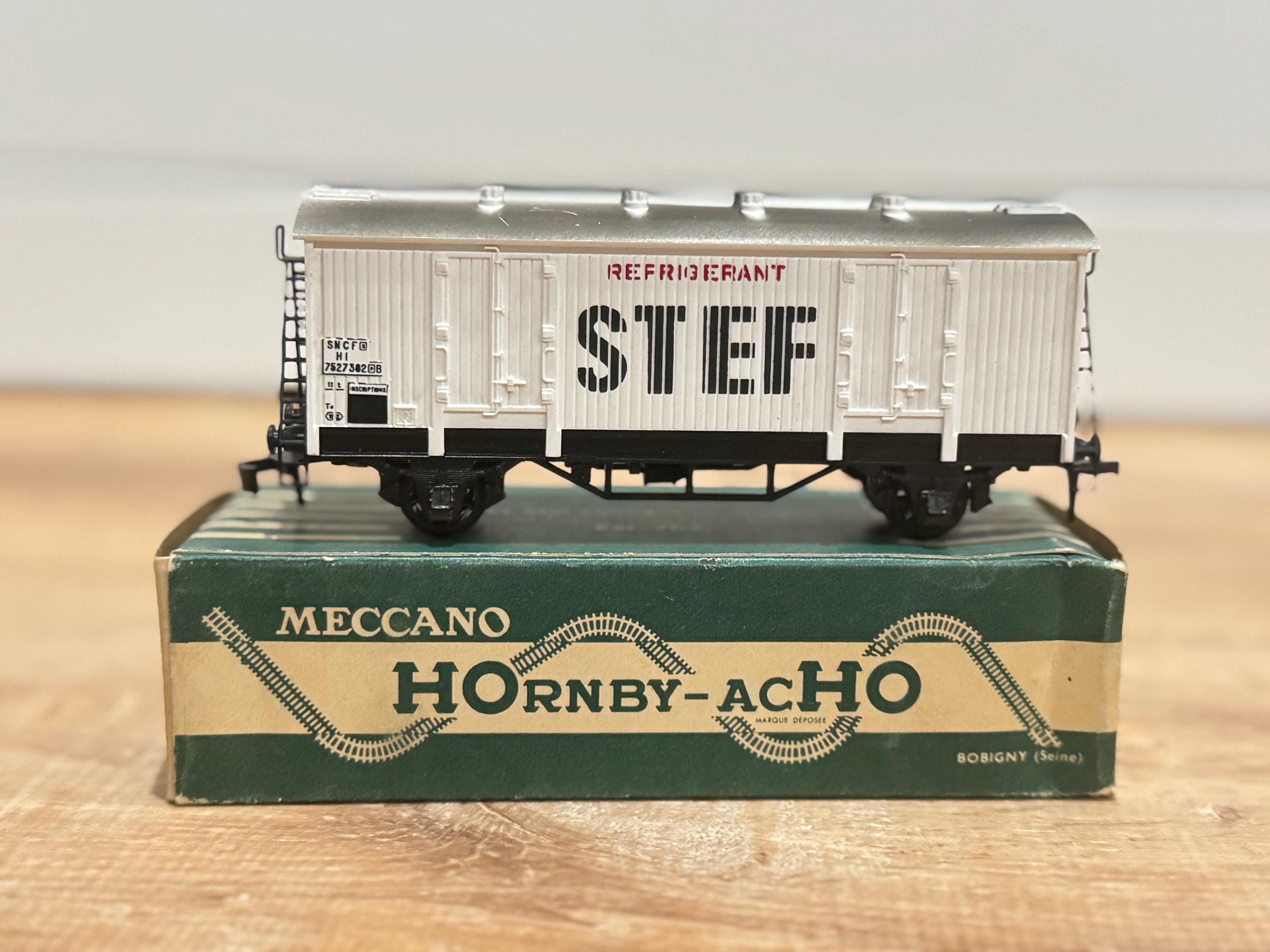 Vagón frigorífico Hornby-acHO STEF Ref. 705 / C9 con caja
