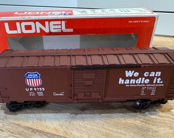 Vintage Lionel 6-9755 Union Oceanic Box Car mit Originalverpackung - Nahezu neuwertiger Zustand