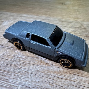Vintage 2009 Hot Wheels #131 Faster Than Ever Buick Grand National- Hot Wheels with Gold Wheels- 1:64 Scale- Near Mint Condition