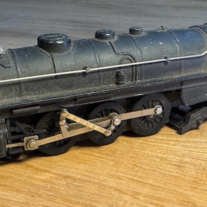 Locomotiva a vapor Marx HO 4-6-4 vintage nº 6096 - Locomotiva a vapor Marx nº 6096 - Muito bom estado