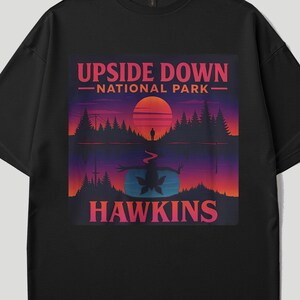 Stranger Things Distressed Logo T-Shirt For Adults - Soft Cotton Retro Tee, Perfect Gift For Fans - View #9
