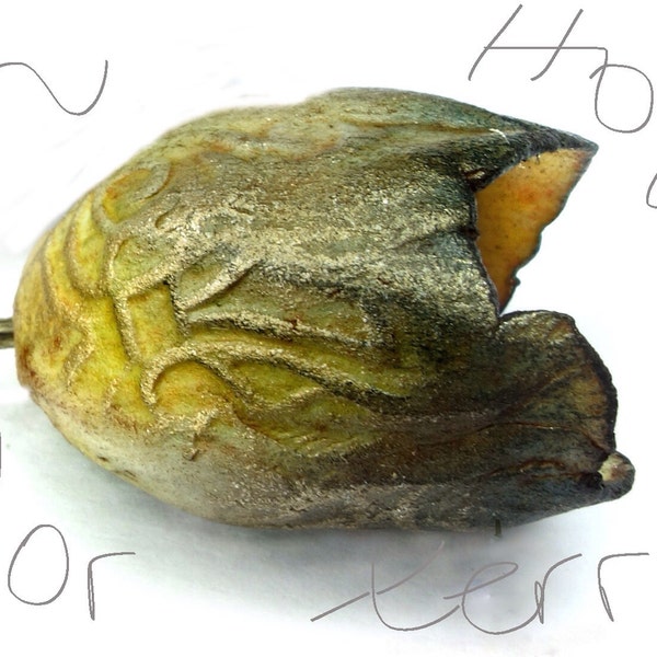 RESERVED FOR TERRY Artisan Ceramic Stoneware Beads Large Pods
