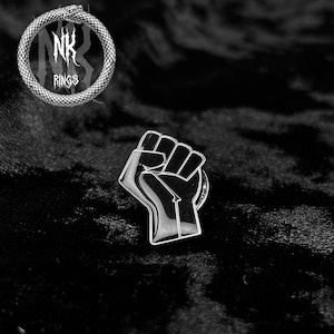 Black Lives Matter Enamel Pin