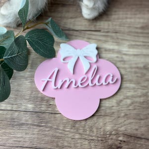 Flower Badge Reel, Custom Name Badge Reel, Badge Reel for Nurse, Cute Badge Reel, Nurse Gift, Customised Badge Reel, Teacher Badge Reel