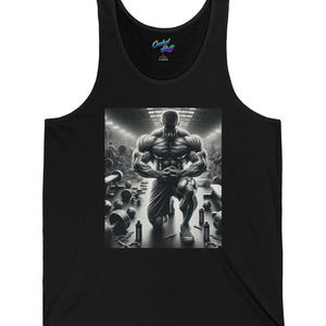 Tank Top, Muscle Gym Bodybuilder Hardcore Workout Sleeveless Shirt - Fitness Apparel, Weightlifting Gift, Exercise Clothing, Active Wear,