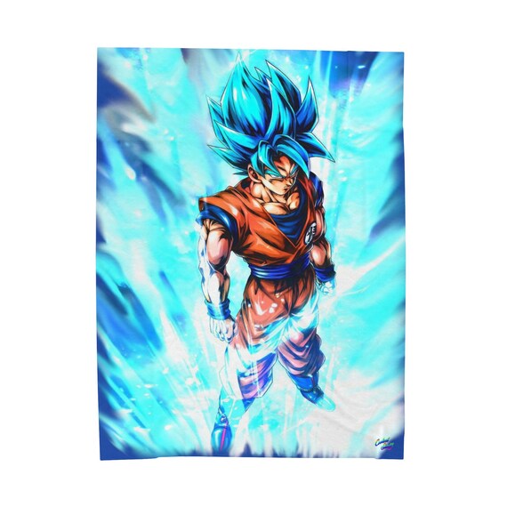 Plush Blanket, Goku Super Saiyan Dragon Ball, Anime Throw Bedding