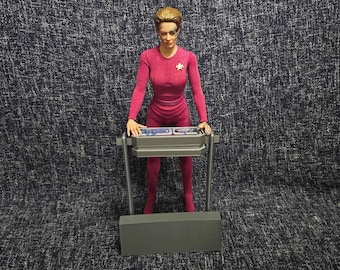 Trek Voyager Seven of Nine Station for Exo-6 and other 1:6th / Sixth Scale / 12 Inch Figures (7 of 9 is NOT Included)
