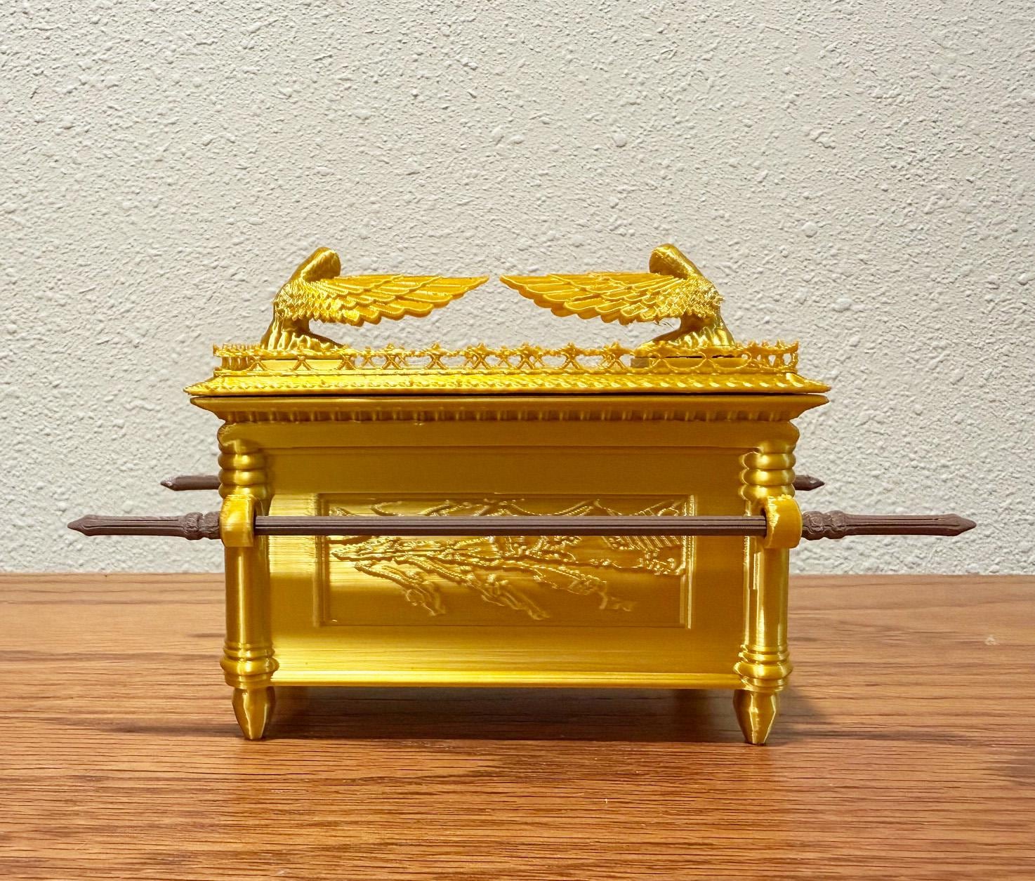 Ark of the Covenant Miniature, 1:10 Scale. Great for Your Indiana