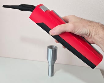 Full Size TOS McCoy Large Protoplaser with 2 Magnetic Attachments