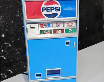 1:6 Scale Lighted Soda Machine Remote Holder for Replicade