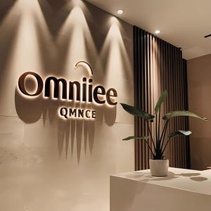 Letrero metálico 3D, letrero retroiluminado personalizado, letrero para negocios, logotipo personalizado para exteriores, caja de luz LED retroiluminada, letrero personalizado 3D para oficina, logotipo 3D