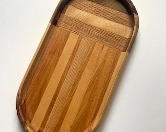 Handmade Wooden Catch-All Tray – Oak, Acacia, Maple & Ash