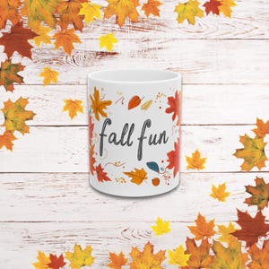 Fall Fun | Fall Themed Coffee Mugs | Mug Collection for Autumn, Halloween, and Thanksgiving | Seasonal Designs | Perfect Gifts