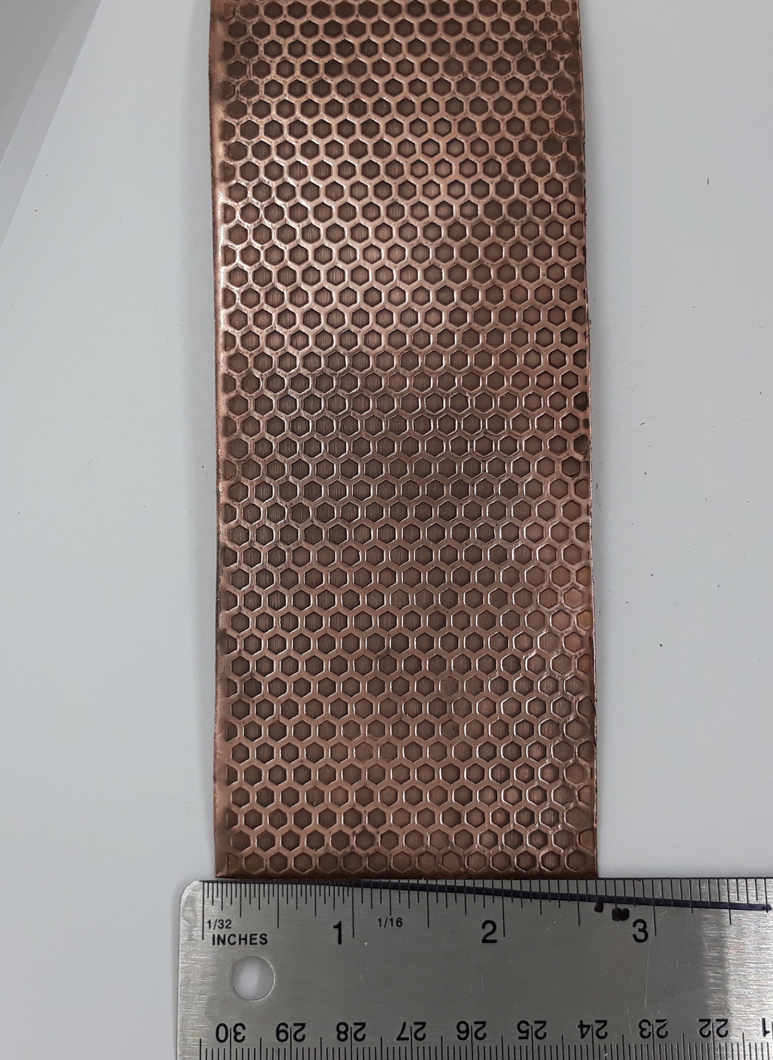 Patterned Copper Textured Copper Copper Sheet Etsy