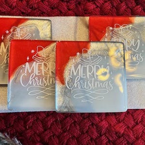 Christmas Coasters (set of 4)