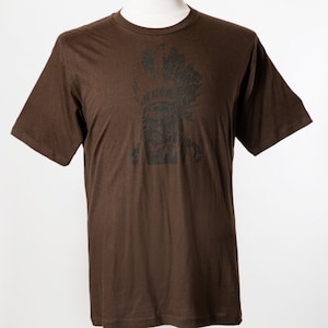 Camiseta Geronimo / Cita de camiseta gráfica con serigrafía impresa a mano