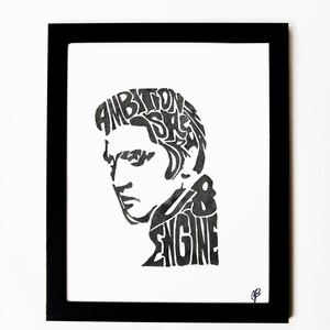 Elvis Presley Silkscreen Print | 10 x 14 | Hand Printed Silkscreen Screenprint Poster Wall Art