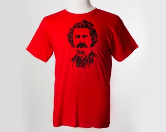 Louis Riel T-shirt | HAnd Printed Silkscreen Screenprint Graphic Tee Quote