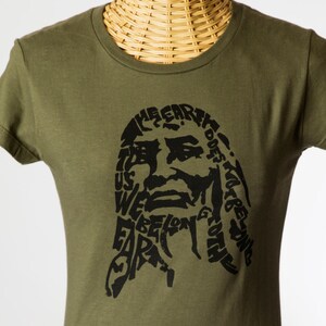 Chief Seattle T-shirt | HAnd Printed Silkscreen Screenprint Graphic Tee Quote image 4