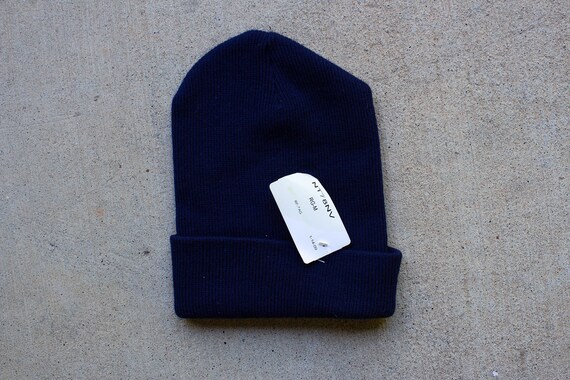NWT Vintage NYC Manhattan MTA Beanie 126th Street Bus Depot