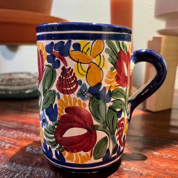 Talavera Mug Coffee Tea 16oz