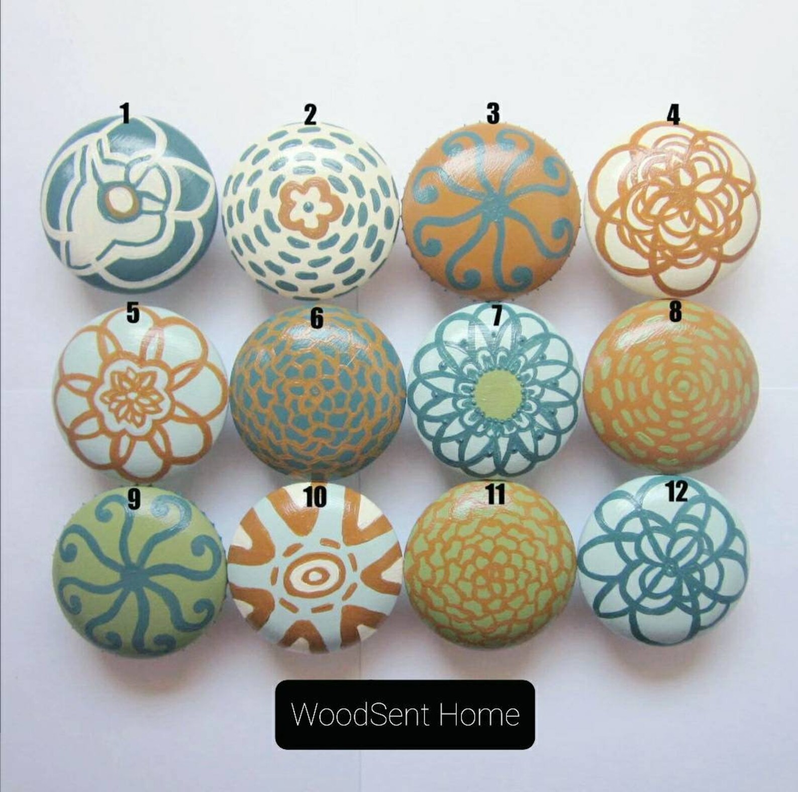 Wood Drawer Knob Single Knob Extra Large Knobs 2 Inch Etsy