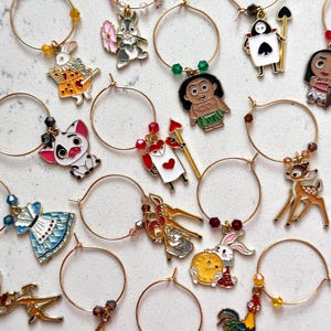 Disney Wine Charms