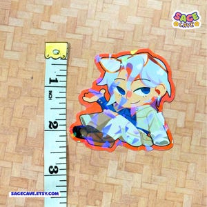 Fields of Mistria Chibi Stickers - 2.5" w/ Broken Glass Holo - By SageFelix - FAN MERCH image 6