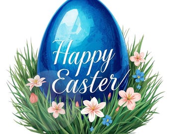 Easter Egg Bundle of 4 PNGs | Digital Download | ¡Feliz Pascua!