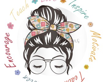 Teacher Life 2 PNG: Clipart (Digital Download)