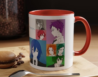 Colorful Horimiya Mug, Horimiya, Family Anime Mug, Hori, Miyamura, Gift for Her, Gift for Him, Anime Fan, Coffee Mug, Anime Mug