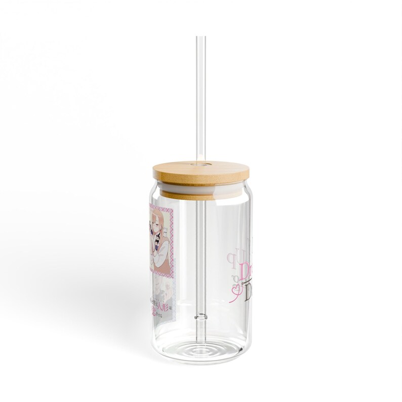 Colorful My Dress-Up Darling Sipper Glass, Anime Sipper Glass, Anime Coffee Cup, Anime Gifts, Anime Cup, Manga, Iced Anime Cup, 16oz image 5