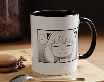 Anya Forger Mug, Spy Family, Family Anime Mug, Spy, Family, Gift for Her, Gift for Him, Anime Fan, Coffee Mug, Anime Mug