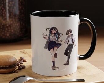 Die Gefahren in meinem Herzen Becher, Anime-Becher, Die Gefahren in meinem Herzen, Anime-Fan, Kaffeebecher (11,15oz)