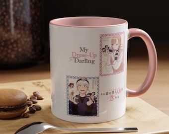 Colorful My Dress-Up Darling Mug, My Dress-Up Darling, Family Anime Mug, Gift for Her, Gift for Him, Anime Fan, Coffee Mug, Anime Mug
