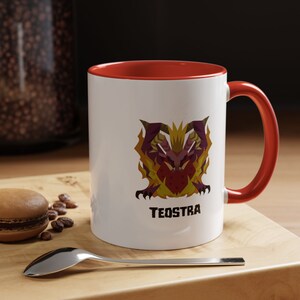 MHW Teostra Mug, Gaming Coffee Mug