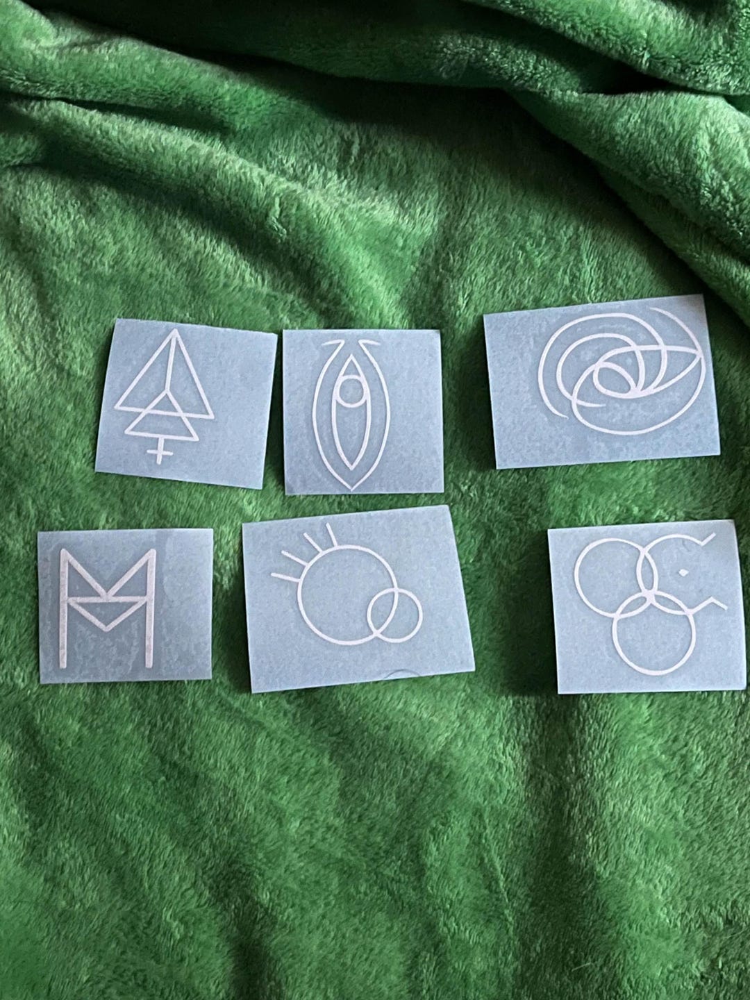 3'' Fear & Hunger Old God Sigil Stickers