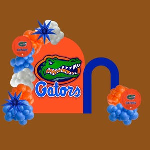 Florida Gators Balloon Garland-Tailgate Party, Birthday Party, Championship celebration