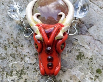 Fire-Breathing Dragon Necklance