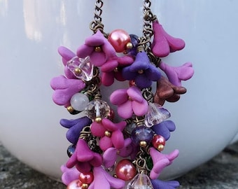 Lilac Dangle Earrings