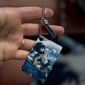 Attack On Titan Slayer Character Keychain - Mikasa