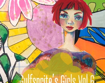 Gulfsprite's Girls Collage Vol6 - 2021 Art Journal & Planner Digital Collage