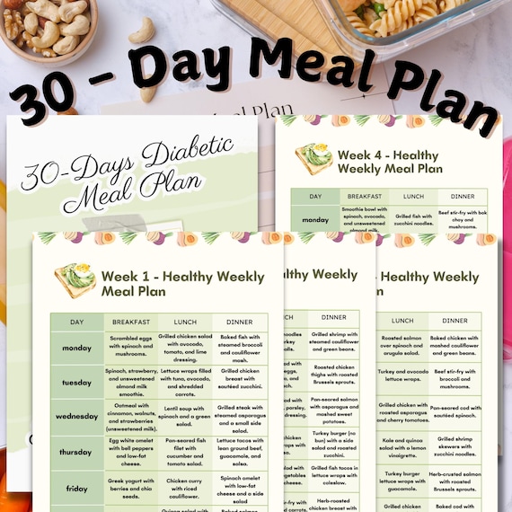 diabetic diet meal plan () diabetic diet meal plan