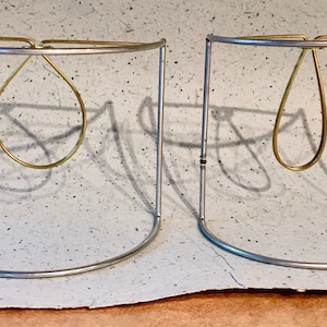 DIY Half Shield Lampshade Frame For Wall Sconces